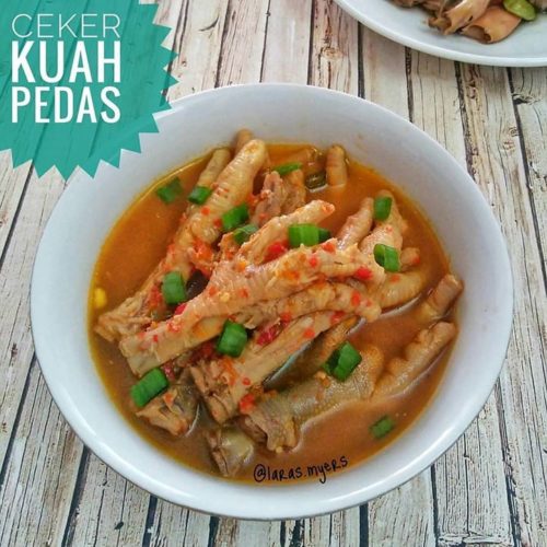 Ceker Kuah Pedas Ceker Kuah Pedas