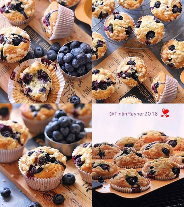 Blueberry Crumble Muffin
