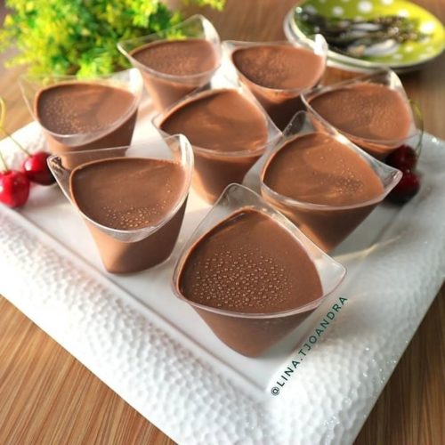 CHOCOLATE PANNA COTTA⁣ …